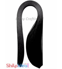 Quilling Paper Strips - Black - 3mm